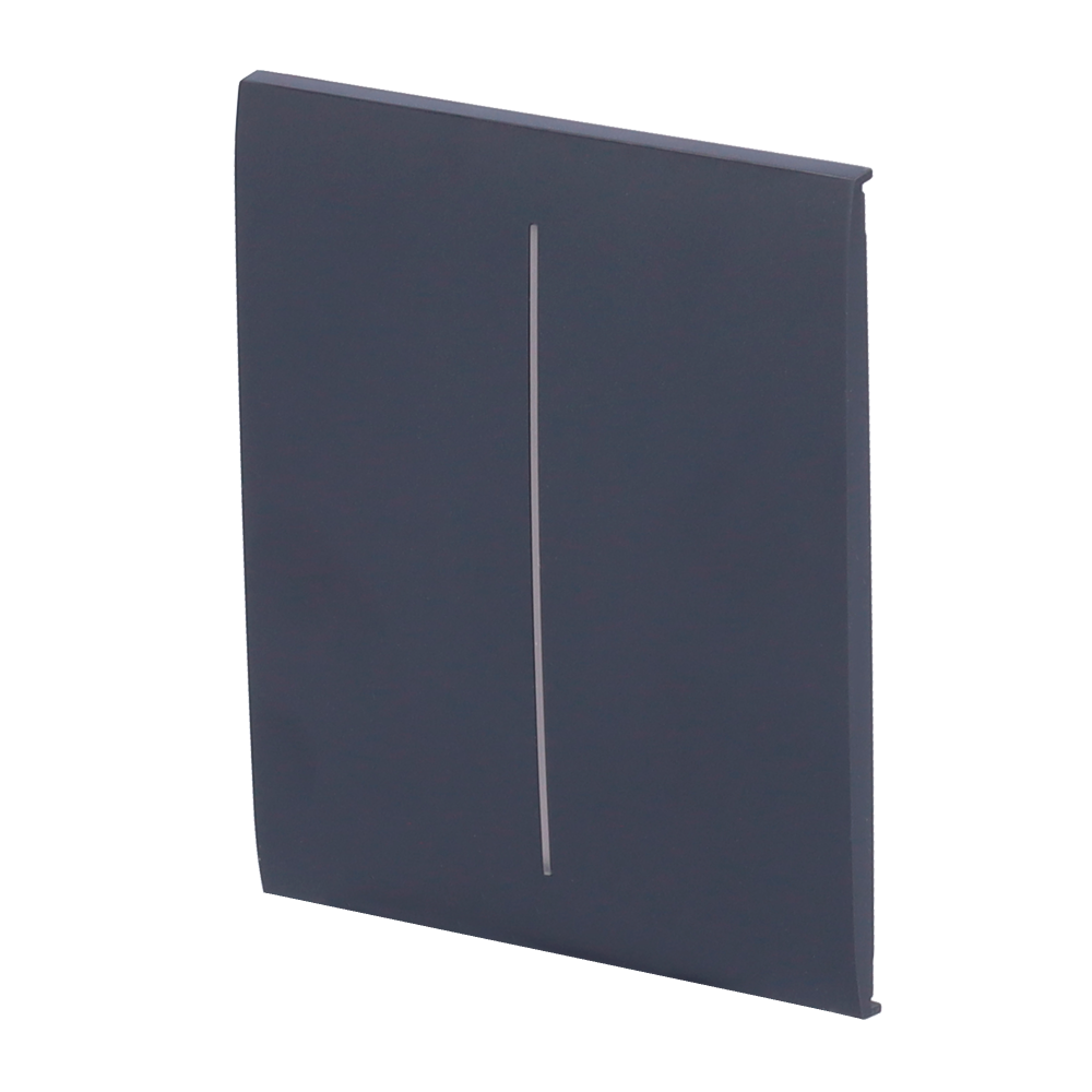 Painel táctil para interruptor de luz dupla compatível com AJ-LIGHTCORE-2G retroiluminação LED e painel central de toque sem contacto