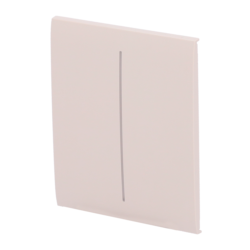 Painel táctil para interruptor de luz dupla compatível com AJ-LIGHTCORE-2G retroiluminação LED e painel central de toque sem contacto