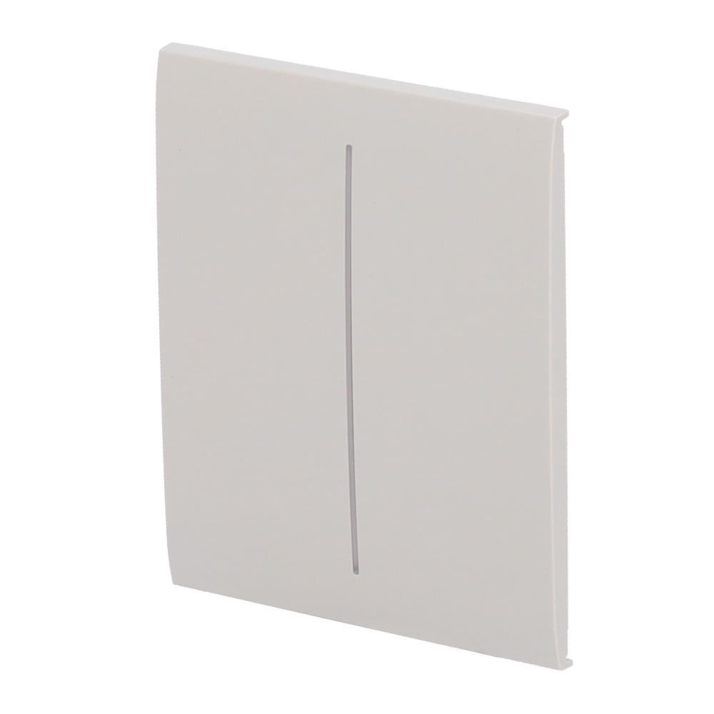 Painel táctil para interruptor de luz dupla compatível com AJ-LIGHTCORE-2G retroiluminação LED e painel central de toque sem contacto