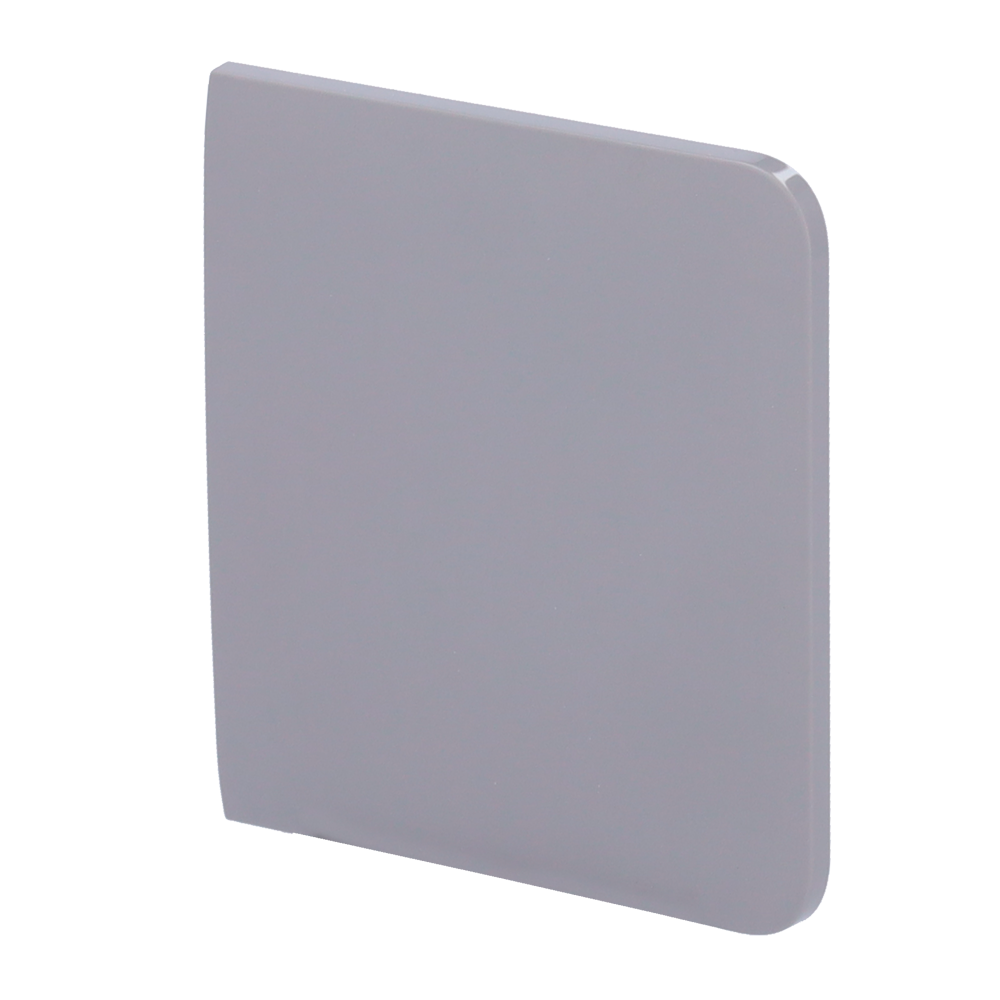 Painel táctil para um interruptor de luz, compatível com AJ-LIGHTCORE-1G / -2W retroiluminação LED e painel de toque lateral sem contacto- cinza