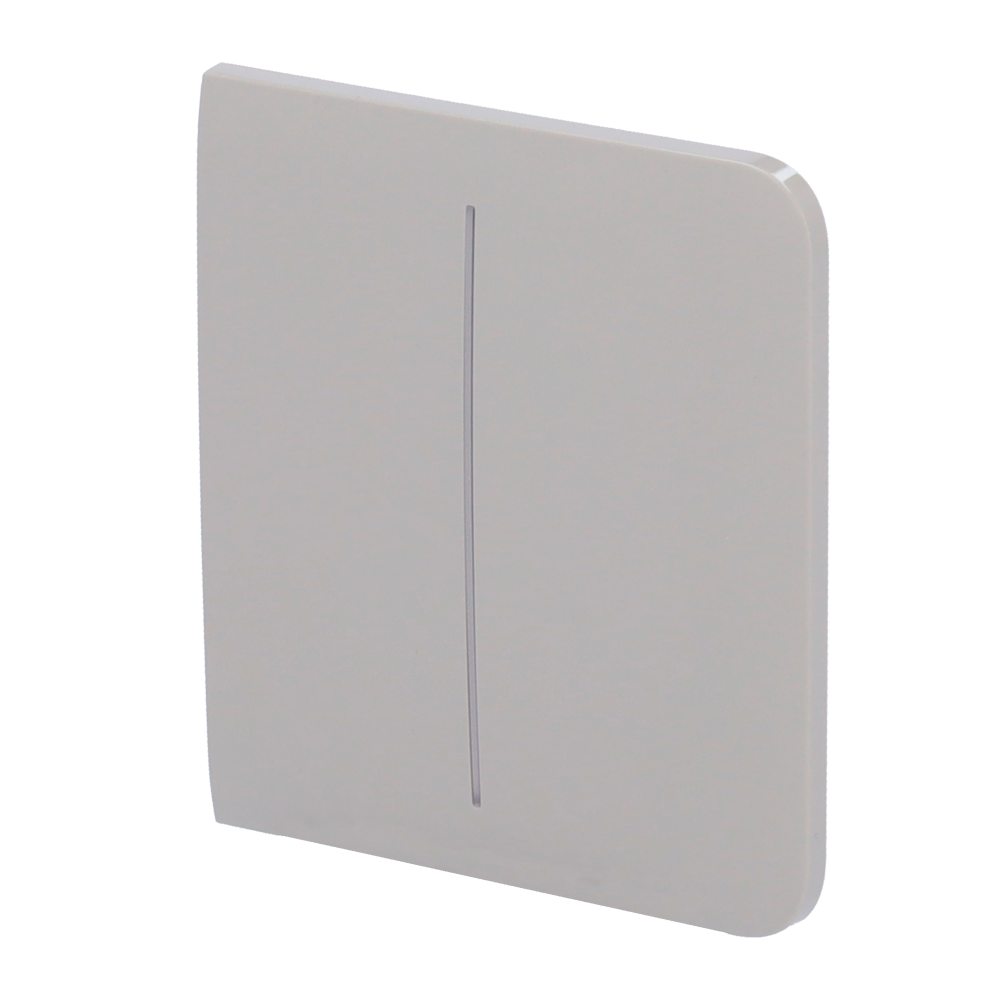 Painel táctil para interruptor de luz dupla, compatível com AJ-LIGHTCORE-2G retroiluminação LED e painel de toque lateral sem contacto- azeitona
