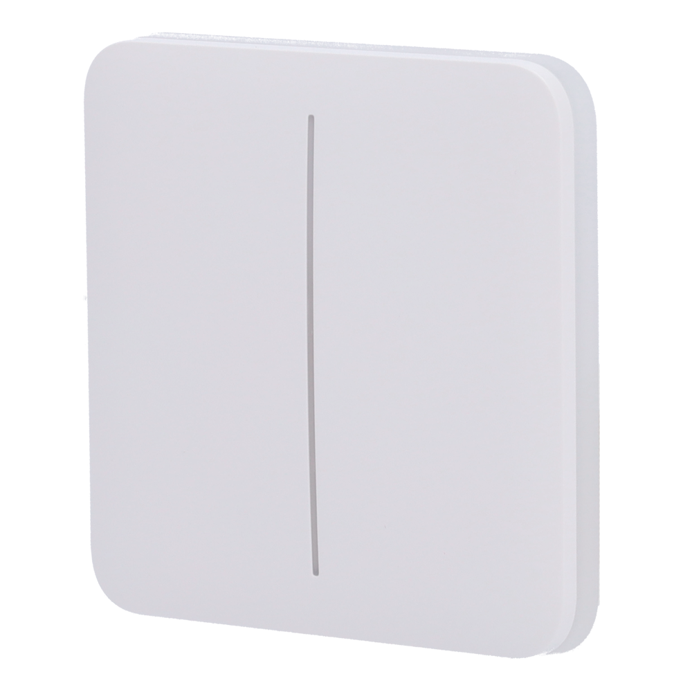 Painel táctil para interruptor de luz dupla compatibilidade com AJ-LIGHTCORE-2G retroiluminação LED Painel táctil sem contacto- branco