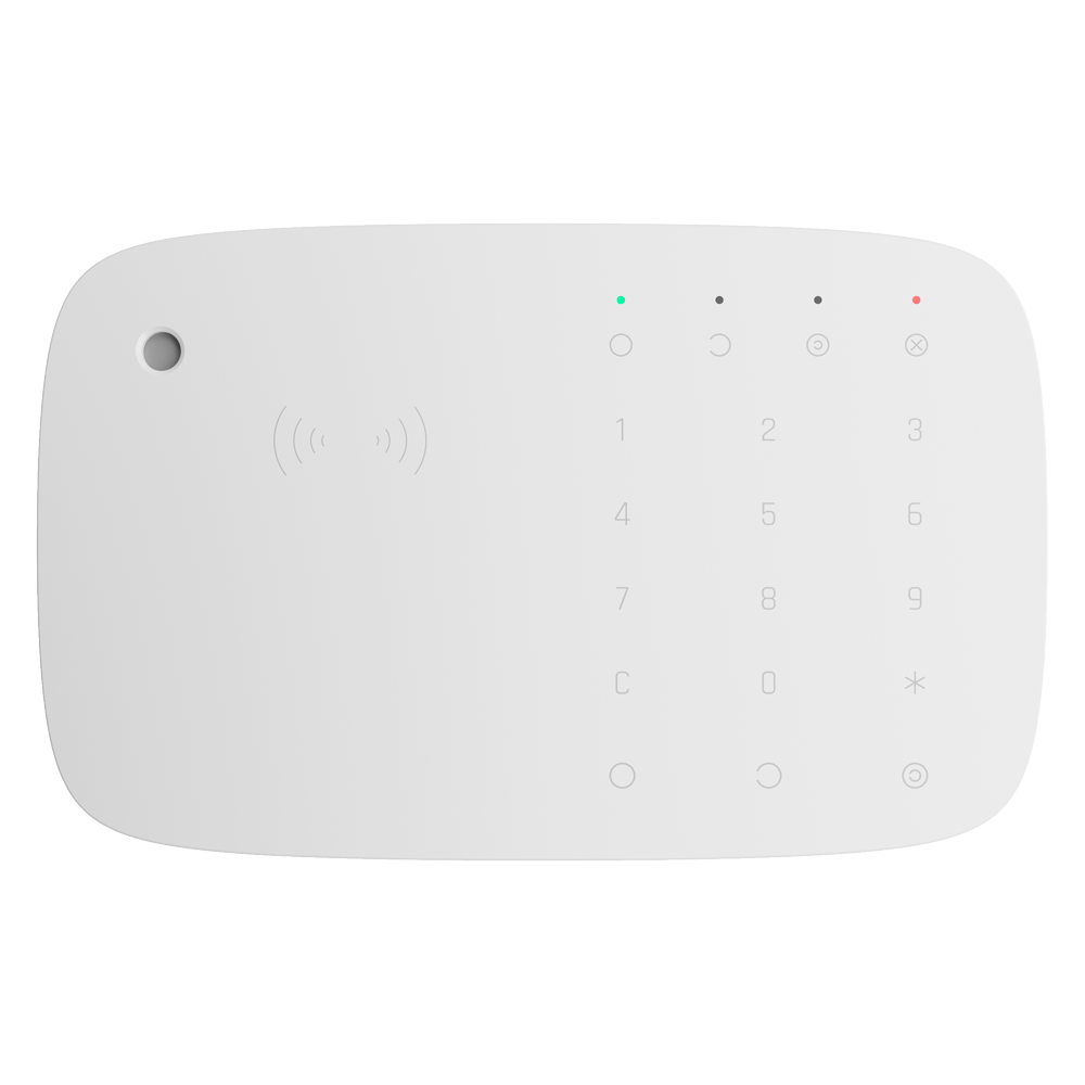 Teclado com leitor RFID e sirene Bidireccional Certificado grau 2