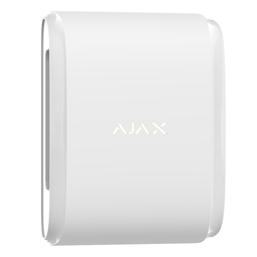 Caixa para detetor de cortina dupla exterior Fácil instalação Ajax AJ-DUALCURTAINOUTDOOR-W