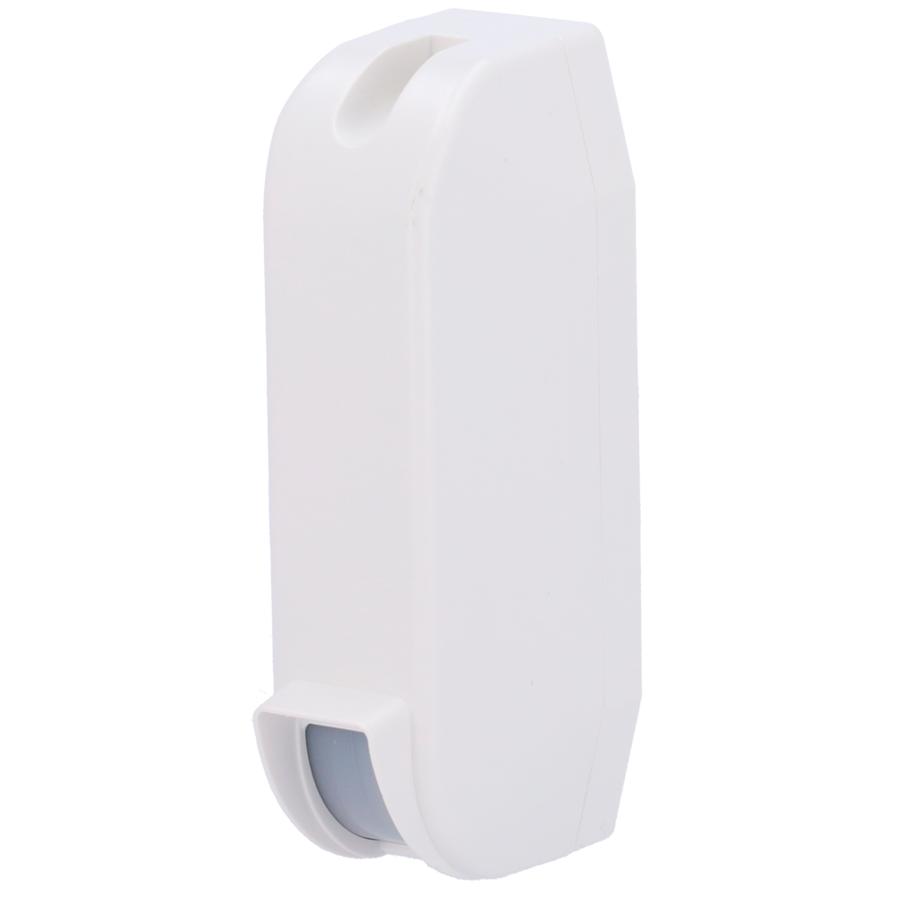 Detector exterior com fio Duevi PIR tipo cortina e microondas (24 GHz) com gama de detecção de 12 m com Antimasking