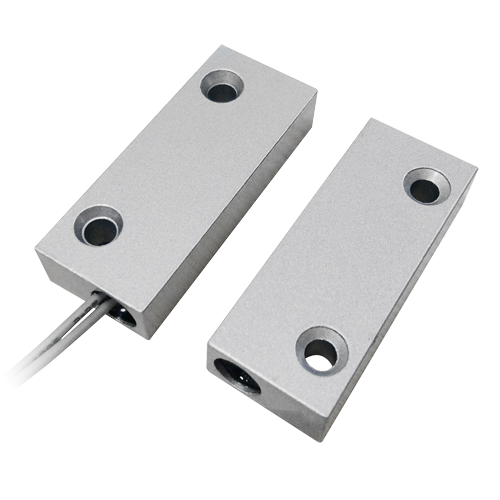 Contacto magnético adequado para instalação em metal com Tecnologia Reed de alta potência
