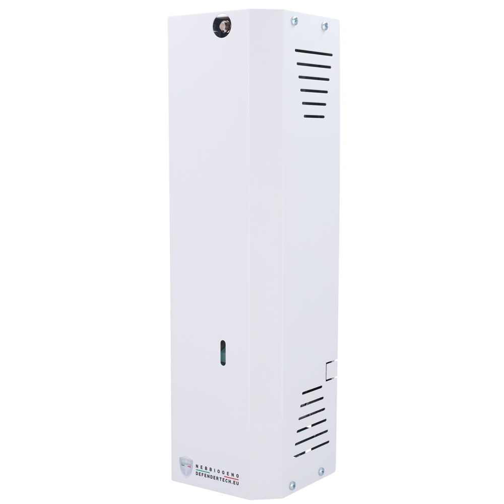 Gerador de neblina Defendertech, bateria não incluída e até 3.5 minutos de capacidade