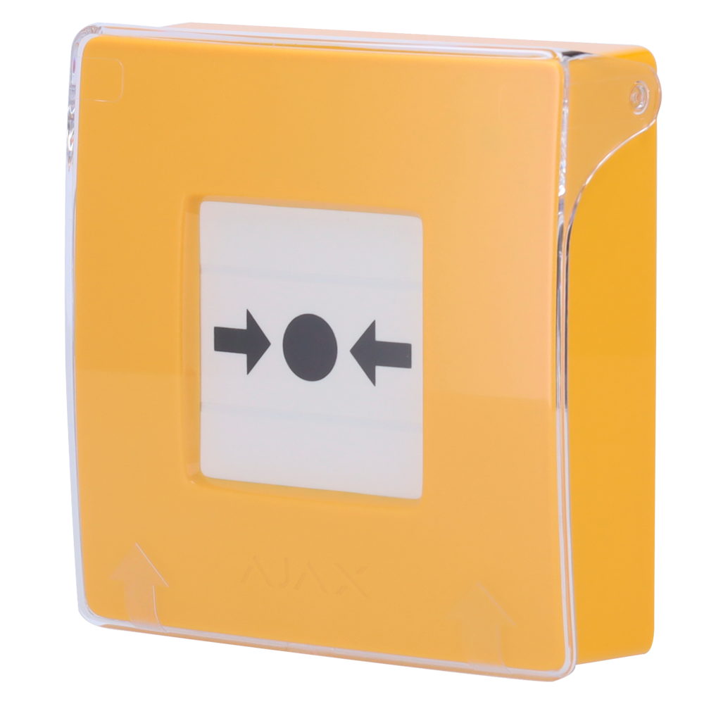 Botão de alarme de incêndio manual azul Sem fios 868 MHz Jeweller Botão de alarme de incêndio ou ativador de cenário