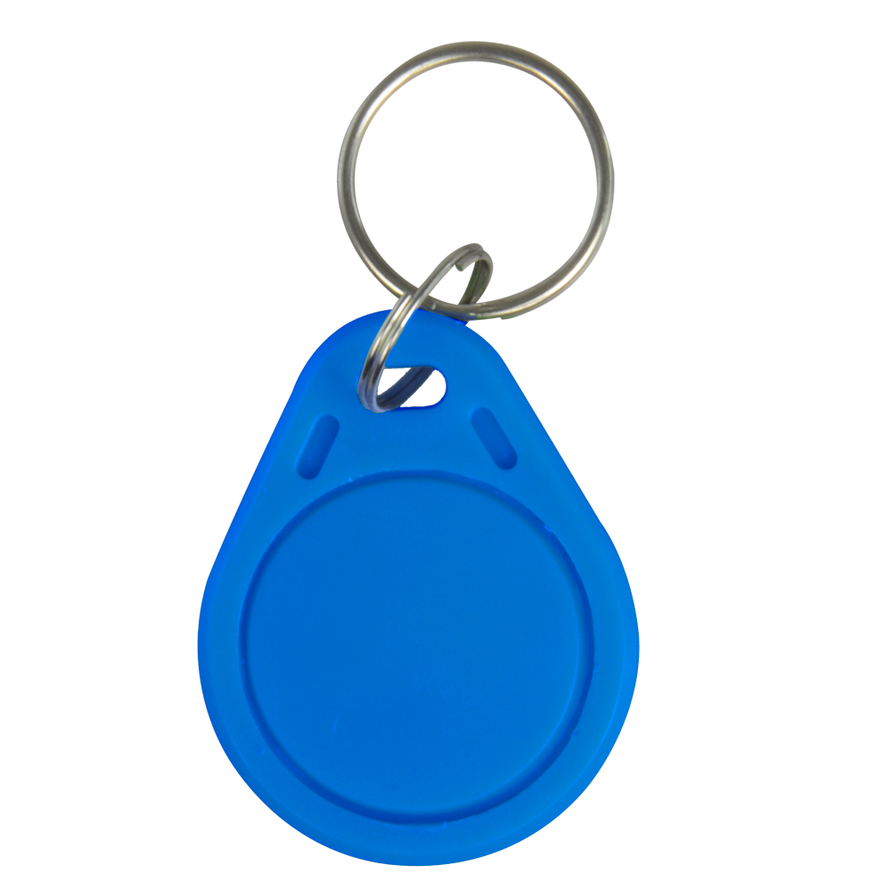 Porta-chaves TAG de proximidade numerado - Azul - RFID - 125 Khz