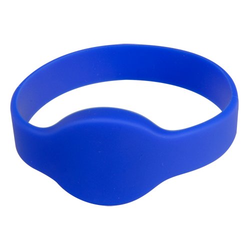 Pulseira de proximidade e ID por radiofrequência MF Passivo : Cor azul