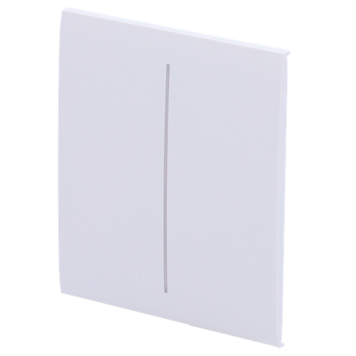 [CA-AJ-CENTERBUTTON-2G-W] Painel táctil para interruptor de luz dupla compatível com AJ-LIGHTCORE-2G retroiluminação LED e painel central de toque sem contacto