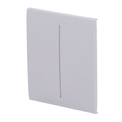 [CA-AJ-CENTERBUTTON-2G-FOG] Painel táctil para interruptor de luz dupla compatível com AJ-LIGHTCORE-2G retroiluminação LED e painel central de toque sem contacto