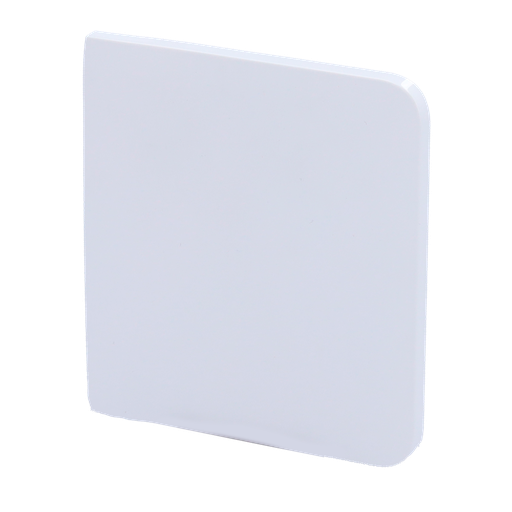 [CA-AJ-SIDEBUTTON-1G2W-W] Painel táctil para um interruptor de luz, compatível com AJ-LIGHTCORE-1G / -2W retroiluminação LED e painel de toque lateral sem contacto- branco