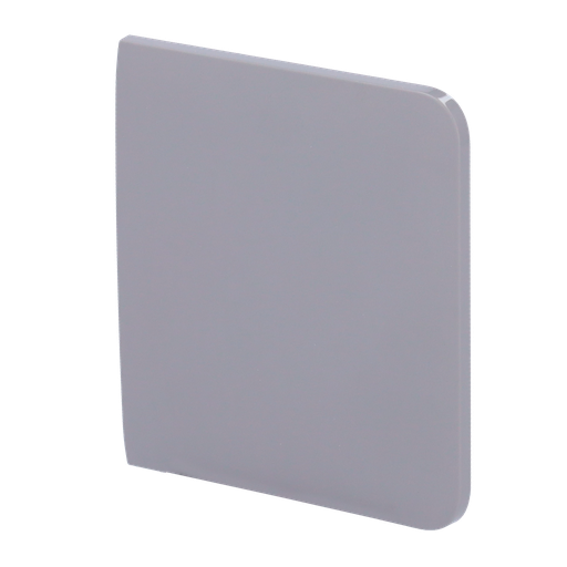 [CA-AJ-SIDEBUTTON-1G2W-GRE] Painel táctil para um interruptor de luz, compatível com AJ-LIGHTCORE-1G / -2W retroiluminação LED e painel de toque lateral sem contacto- cinza