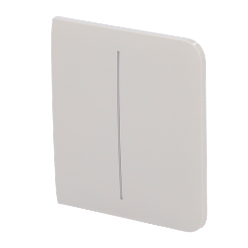 [CA-AJ-SIDEBUTTON-2G-OYS] Painel táctil para interruptor de luz dupla, compatível com AJ-LIGHTCORE-2G retroiluminação LED e painel de toque lateral sem contacto- ostra
