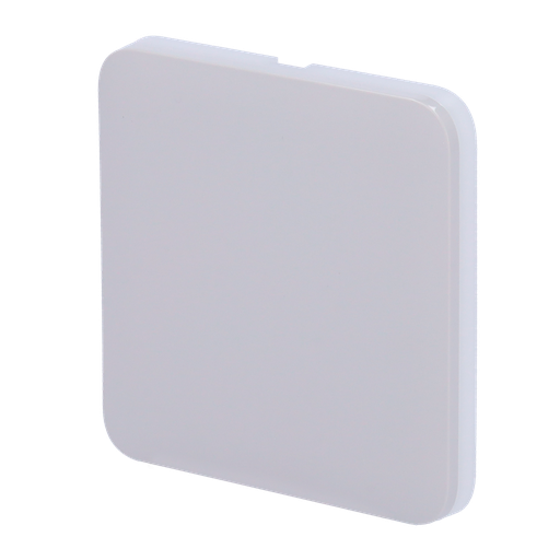 [CA-AJ-SOLOBUTTON-1G2W-FOG] Painel táctil para um interruptor de luz, compatível com AJ-LIGHTCORE-1G / -2W retroiluminação LED e painel táctil sem contacto- nevoeiro