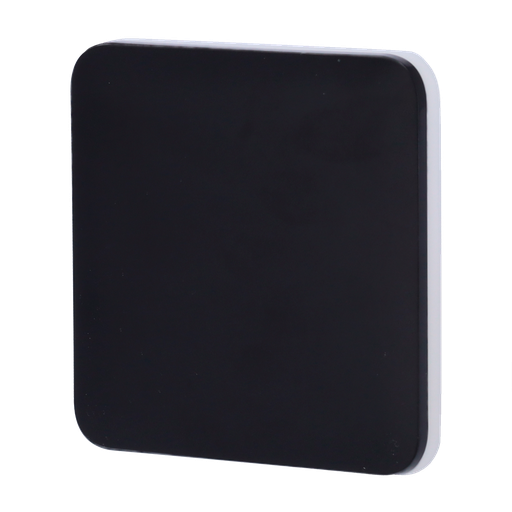 [CA-AJ-SOLOBUTTON-1G2W-B] Painel táctil para um interruptor de luz, compatível com AJ-LIGHTCORE-1G / -2W retroiluminação LED e painel táctil sem contacto- preto