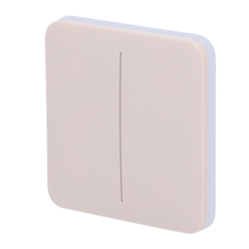 [CA-AJ-SOLOBUTTON-2G-IVO] Painel para interruptor compatível com AJ-LightCore 2G - marfim