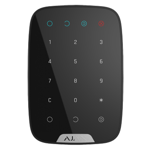 [CA-AJ-KEYPAD-B] Teclado independente preto, bidirecional com certificado grau 2- Preto