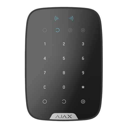 [CA-AJ-KEYPADPLUS-B] Teclado independente com leitor de cartões e etiquetas RFID- Preto