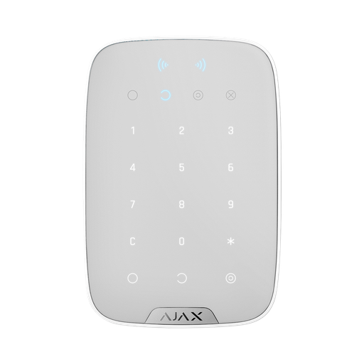 [CA-AJ-KEYPADPLUS-W] Teclado independente com leitor de cartões e etiquetas RFID- Branco