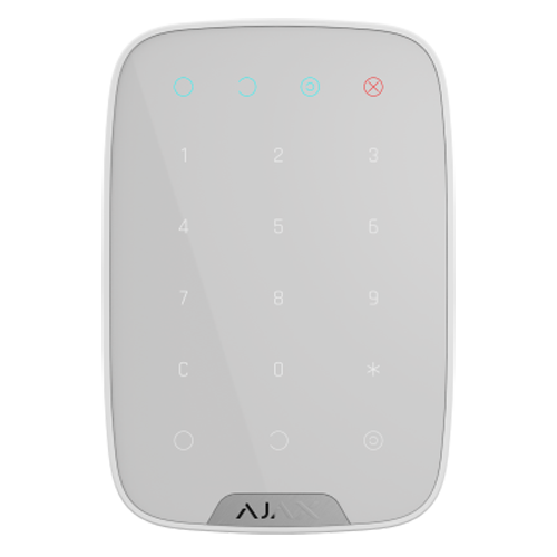 [CA-AJ-KEYPAD-W] Teclado independente branco, bidirecional com certificado grau 2- Branco