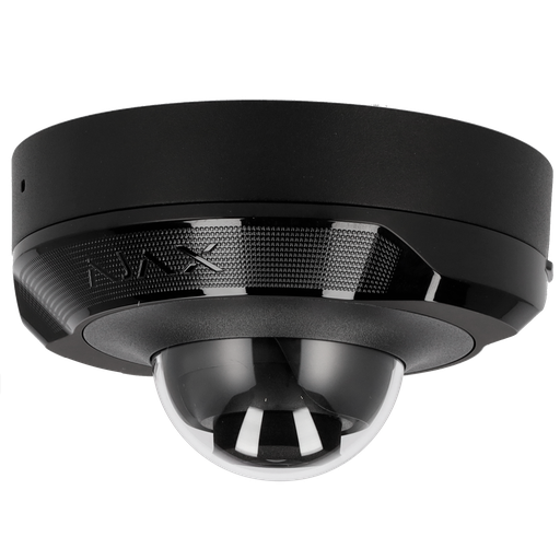 [CA-AJ-DOMECAM-MINI-5-0400-B] Wired Camera (PoE) Mini-Dome Black 5mpx 4mm 35m with Microphone IP65
