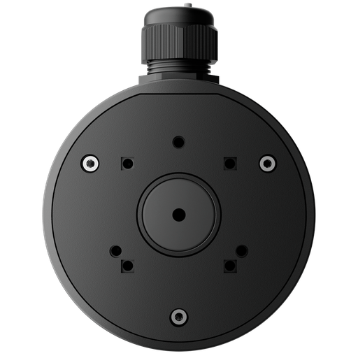 [CA-AJ-JUNCTIONBOX-B] Caixa de conexões para câmaras Bullet, Dome e Turret Ajax, apto para uso exterior, de instalação em teto ou parede Ajax AJ-JUNCTIONBOX-B