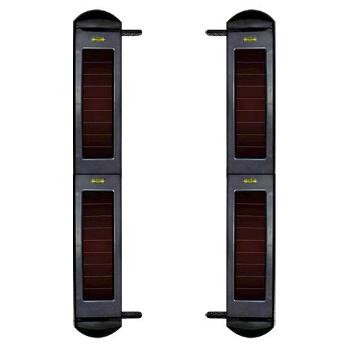 [CA-IBS-SH-100-4] Detector de barreiras solar por infravermelhos Completamente sem fio com 4 feixes com alcance de sinal até 1000m