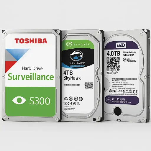 [CA-LC-HD4TB-CCTV] Disco rígido 3.5' para CCTV 4 TB - WD/Toshiba/Seagate