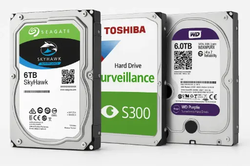[CA-LC-HD6TB-CCTV] Disco rígido 3.5' para CCTV 6 TB - WD/Toshiba/Seagate