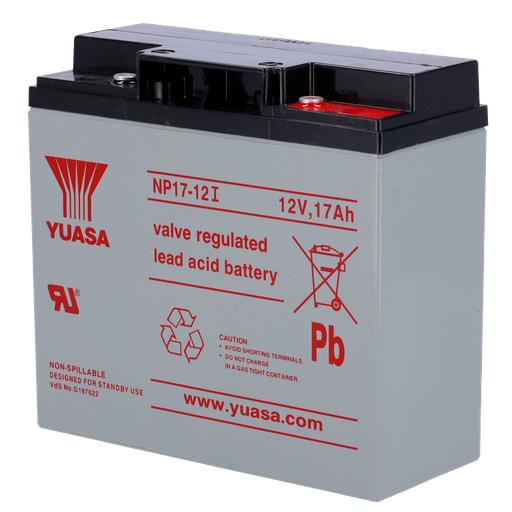 [CA-BATT-NP17-12] Bateria recarregável BATT-NP17-12