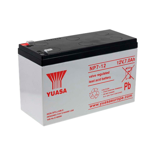 [CA-BATT-NP7-12] Bateria recarregável BATT-NP7-12