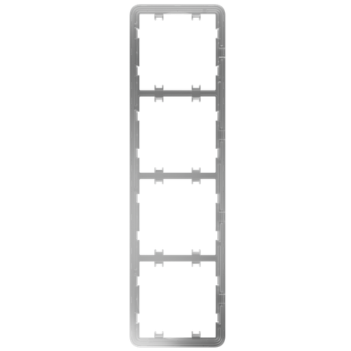 [CA-AJ-FRAME-4-VERT] Estrutura vertical para quatro interruptores, compatível com 2 x AJ-SIDEBUTTON-...-VERT e compatível com 2 x AJ-CENTERBUTTON-...-VERT